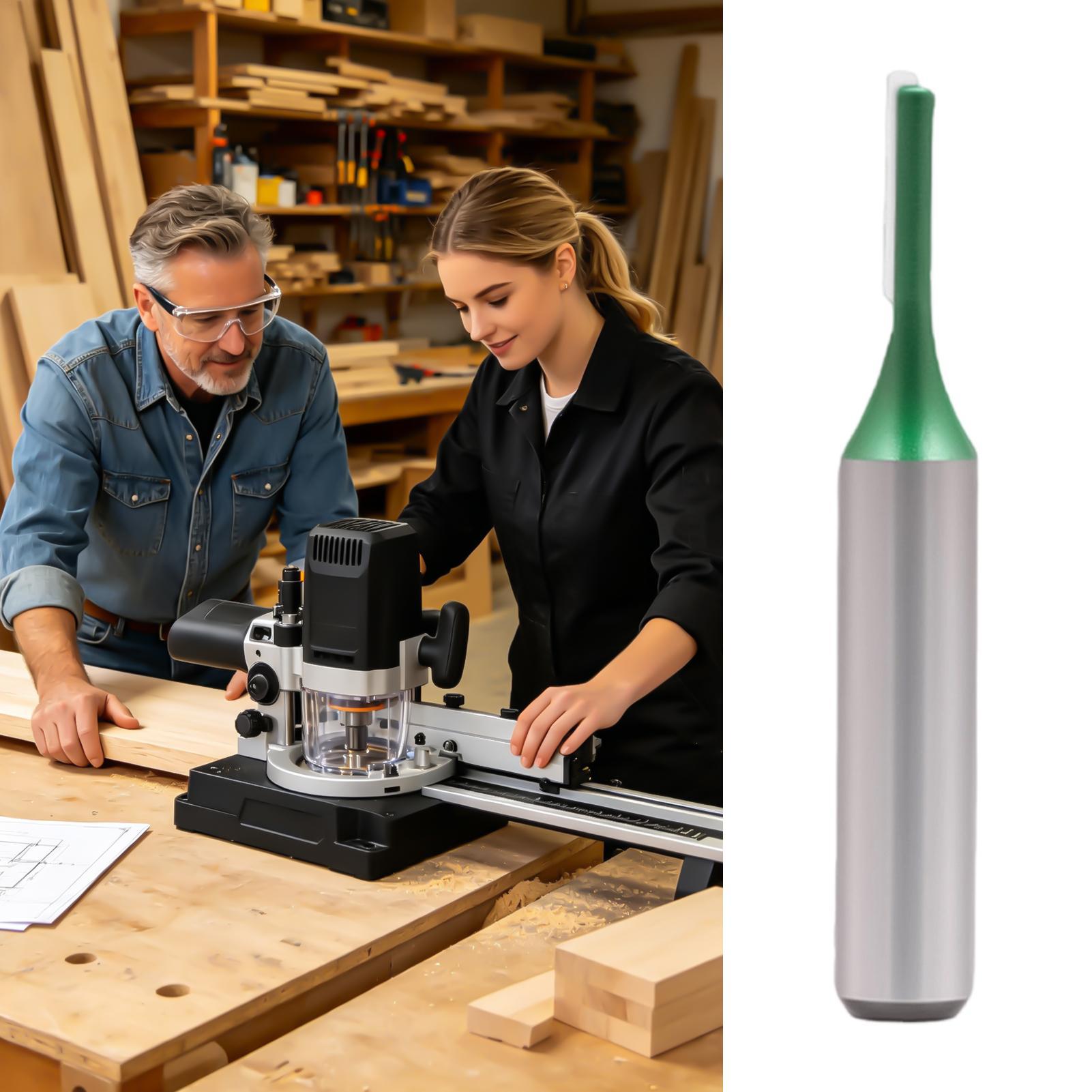 Router Bits For Woodworking - Фрезы прямые с хвостовиком 0,3 дюйма,