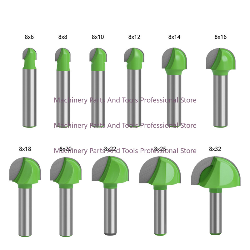 Router Bits For Woodworking - Набор фрез с круглым дном над