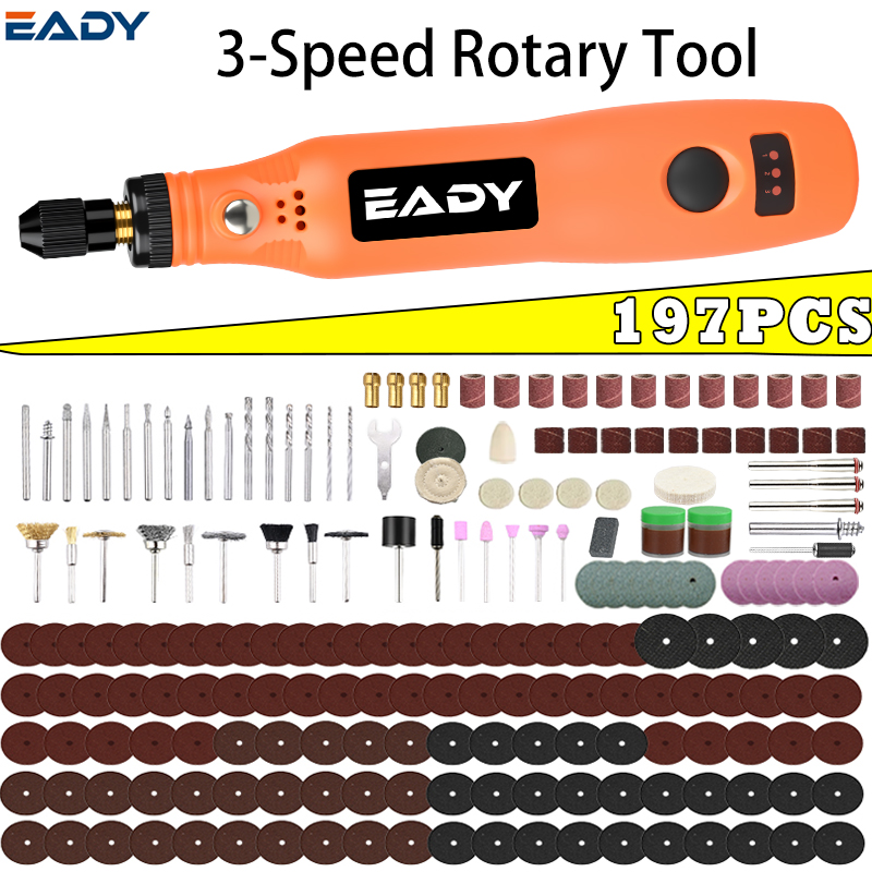Woodworking Ideas - Беспроводной роторный инструмент с USB-питанием –