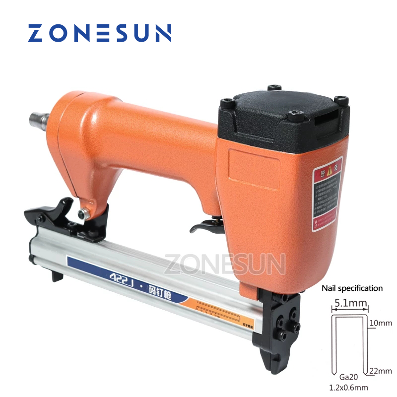 Woodworking Nail Gun - Пневматический микропистолет для гвоздей ZONESUN 422J