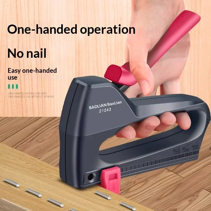 Woodworking Nail Gun - Профессиональный пистолет для гвоздей с степлером