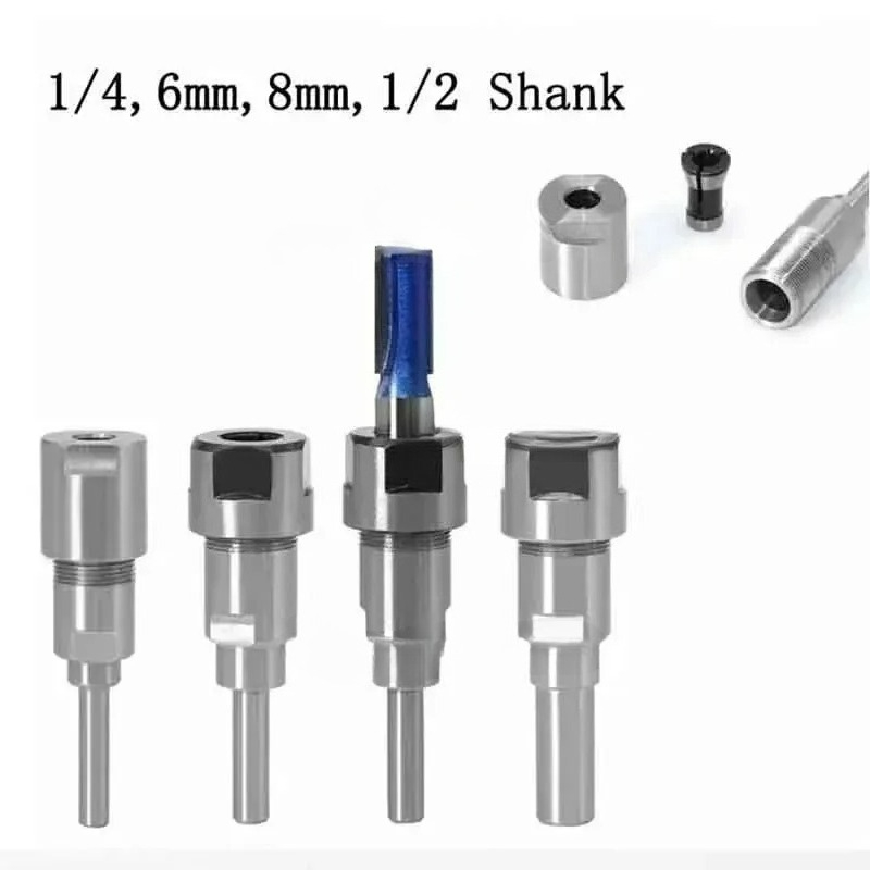 Router Bits For Woodworking - Переходник-удлинитель для фрезерных насадок 1/4