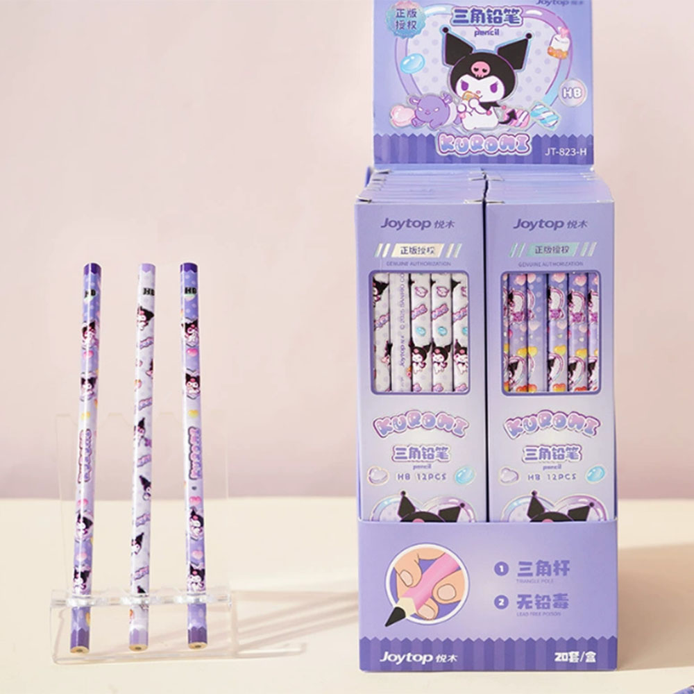 Woodworking Ideas - Оригинальные деревянные карандаши Sanrio Kuromi Hello