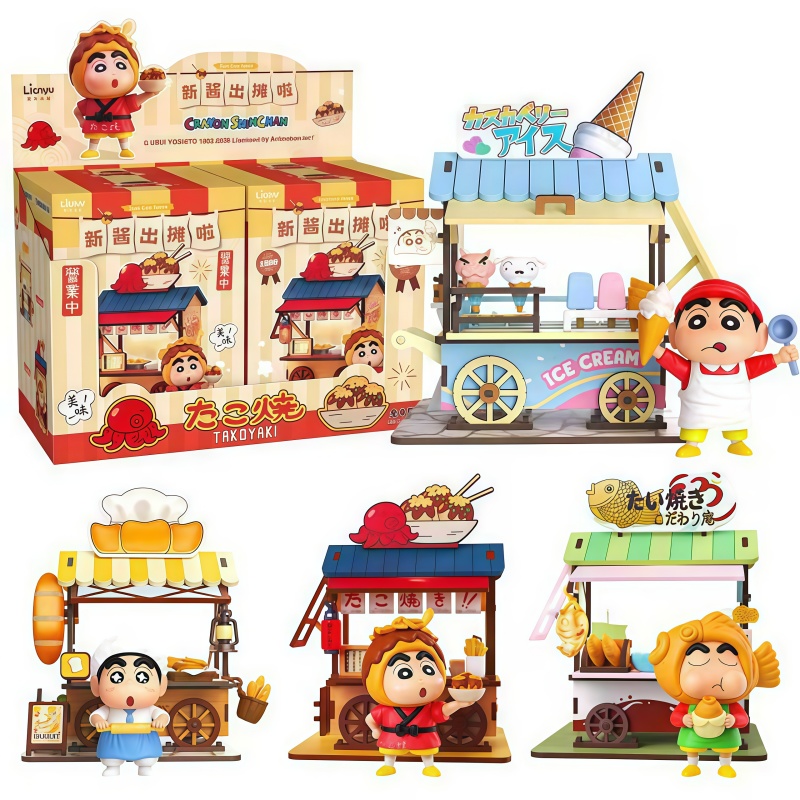 Woodworking Ideas - Коллекционная модель-сюрприз Crayon Shin-chan: светящаяся тележка