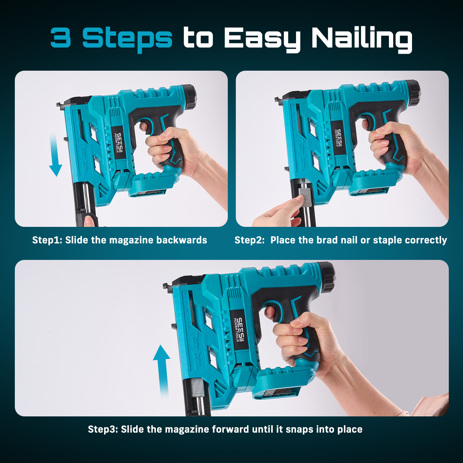 Электрический гвоздезабиватель – обзор и цена Woodworking Nail Gun