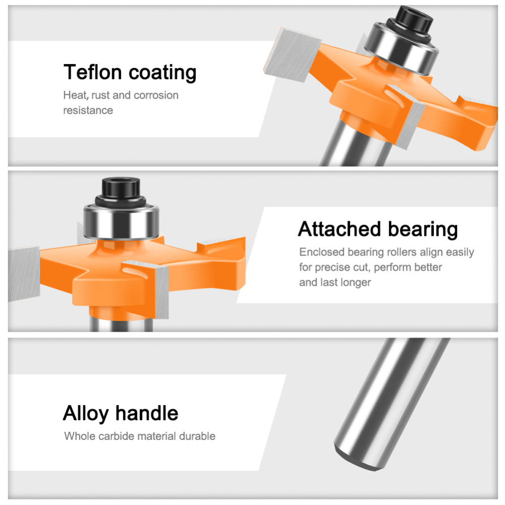 Фреза с 4 лезвиями для Т-образ – обзор и цена Router Bits For Woodworking