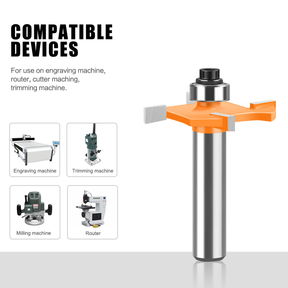 Фреза с 4 лезвиями для Т-образ – обзор и цена Router Bits For Woodworking