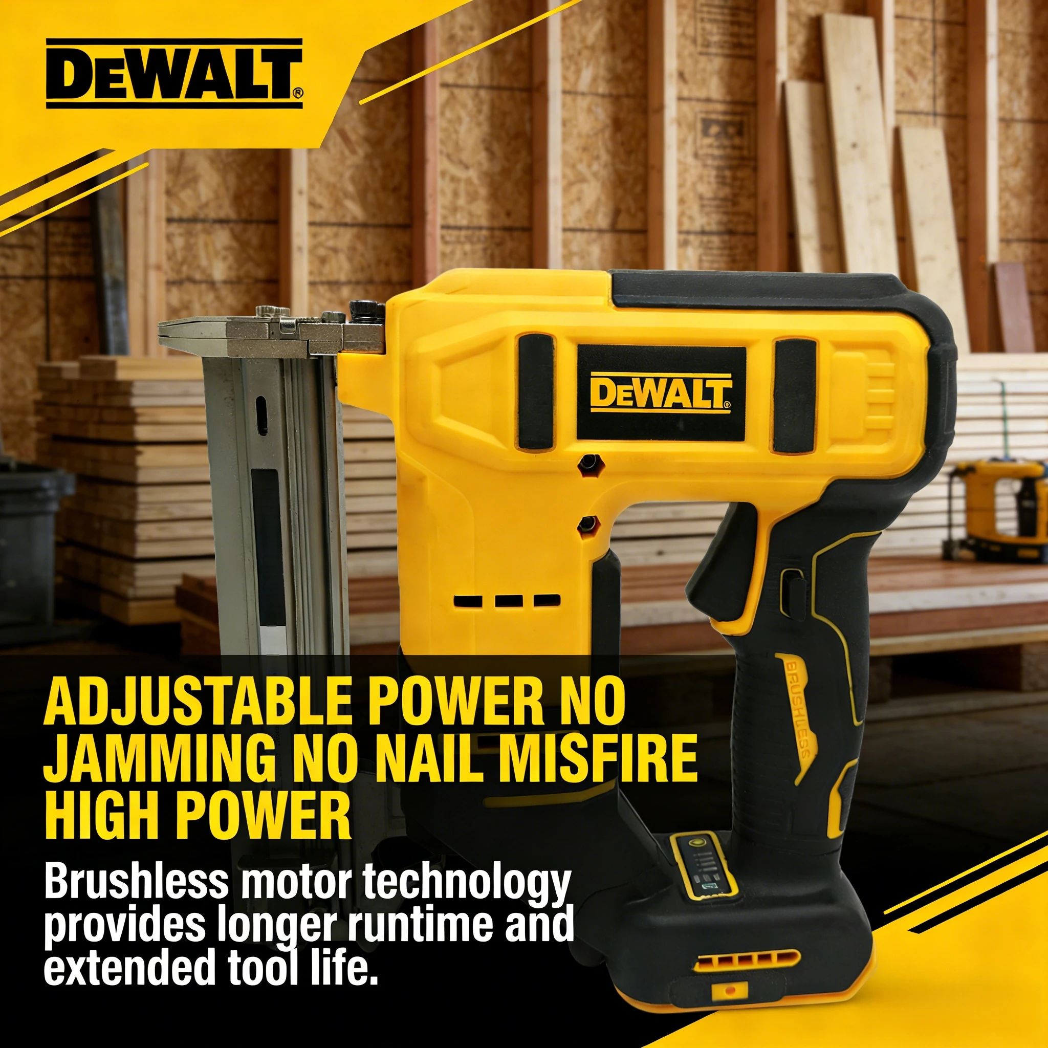 Аккумуляторный гвоздезабивател – обзор и цена Woodworking Nail Gun
